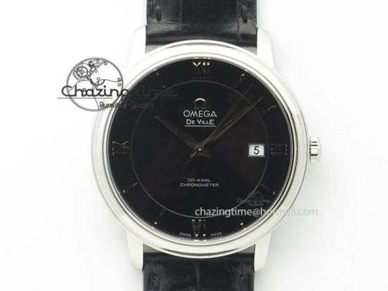 0325 HighPerformance De Ville SS DIWF 1:1 Best Edition Gray White Dial Blue Markers on SS Bracelet MIYOTA 7852